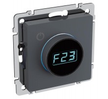 BRITE Термостат электронный с индикацией ТС10-1-БрМ маренго  BR-RT11-K35  IEK