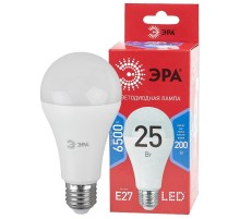 Лампа светодиодная LED A65-25W-865-E27 R (диод, груша, 25Вт, холодный, E27) (10/100/1200)  Б0048011  ЭРА