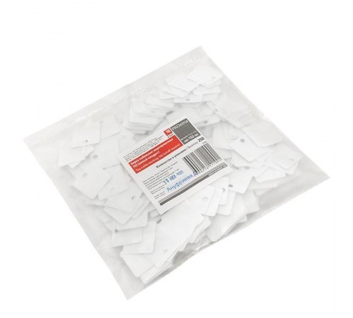 Бирка кабельная маркировочная У-153 (250шт.) малый квадрат EKF PROxima  mt-153-ss  EKF