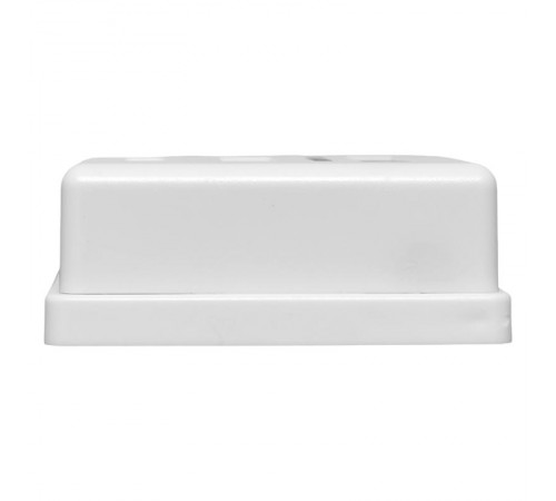 Розетка настенная TERACOM Cat.5E неэкранированная 1 порт RJ-45 Dual IDC белая  TRC-WBOX-1RJ45-5EUTP-WH  EKF