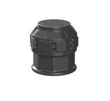 Пластиковый колодец КН 780/800 с крышкой D 560 мм  PR08.32389  Промрукав