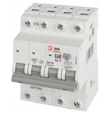 АВДТ 4,5кА  SIMPLE D12E4C40AC30 АД-12 электронное 3P+N С40 30мА тип АС   Б0058930  ЭРА