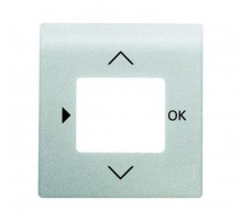 Плата центральная (накладка) для таймера 6455, 6456, серия impuls, цвет серебристый металлик  6430-0-0342   2CKA006430A0342  ABB