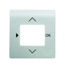 Плата центральная (накладка) для таймера 6455, 6456, серия impuls, цвет серебристый металлик  6430-0-0342   2CKA006430A0342  ABB