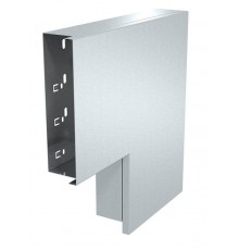 Плоский угол с крышкой кабельного канала LKM 60x200 мм (сталь) (LKM F60200FS)  6248020  OBO Bettermann