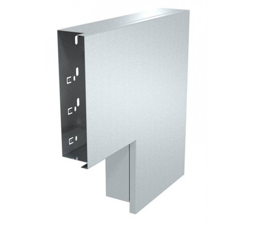 Плоский угол с крышкой кабельного канала LKM 60x200 мм (сталь) (LKM F60200FS)  6248020  OBO Bettermann