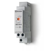 Модульный электронный лестничный таймер 1-функциональный; 1NO 16A; 3-проводная схема; питание 230В АC; ширина 17.5мм  149182300000PAS  Finder