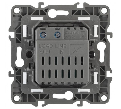 Светорегулятор поворотно-нажимной 12-4101-04  , 400ВА 230В,  шампань  Б0014738  ЭРА