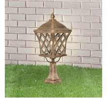 Светильник садово-парковый GL 1018S Cassiopeya S черное золото  a039869  Elektrostandard