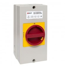 Переключатель кулачковый ПК-2-13 40А 3P "ВКЛ-ВЫКЛ" с блокировкой в боксе IP65  PROxima pk-2k-13-40-a65 EKF