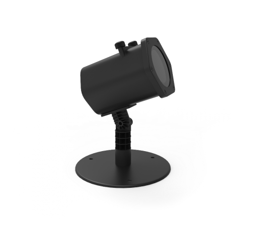 Проектор светодиодный "4 картинки" серия Holiday, анимированные картинки Дед Мороз, Рождественский Олень, Подарки, Ёлка, IP44, 1/30  HL093  Gauss