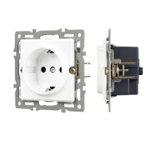 Механизм электрической розетки SCT-GP-MEU-PL-WH (250V, 16A) (Arlight, -)  043739  Arlight