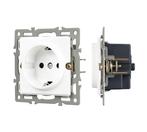 Механизм электрической розетки SCT-GP-MEU-PL-WH (250V, 16A) (Arlight, -)  043739  Arlight