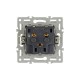 Механизм электрической розетки SCT-GP-MEU-PL-WH (250V, 16A) (Arlight, -)  043739  Arlight