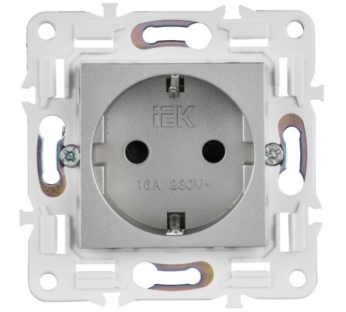 SKANDY Роз. с з/к/ш 16А SK-R04S сереб.  SK-R14-16-K23  IEK