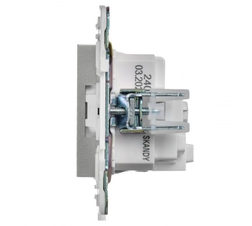 SKANDY Роз. с з/к/ш 16А SK-R04S сереб.  SK-R14-16-K23  IEK