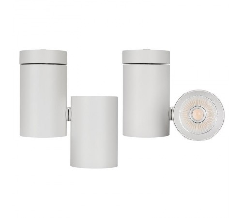 Корпус SP-POLO-SURFACE-TURN-R85 (WH, 1-3, 350mA) (Arlight, IP20 Металл, 3 года)  022631(1)  Arlight