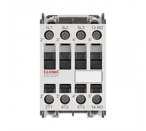 Магнитный контактор YON DSC009 9A 4кВт AC3 3P кат.110В DC 1НО  DSC009-3C10D110  DKC