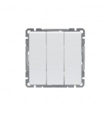 Выключатель 3-клавишный Impressivo, белый  10631UC-84  2TKA00000410  ABB