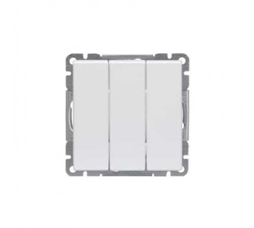 Выключатель 3-клавишный Impressivo, белый  10631UC-84  2TKA00000410  ABB