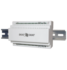 СКАТ-2400М DIN источник питания 24В 1,3А 2 внешн. АКБ 4,5-7Ач хол. пуск СС ТР ПБ  84  Бастион