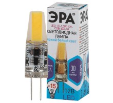 Лампа светодиодная LED-JC-1,5W-12V-COB-840-G4  Б0033198  ЭРА