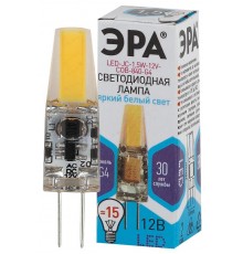 Лампа светодиодная LED-JC-1,5W-12V-COB-840-G4  Б0033198  ЭРА