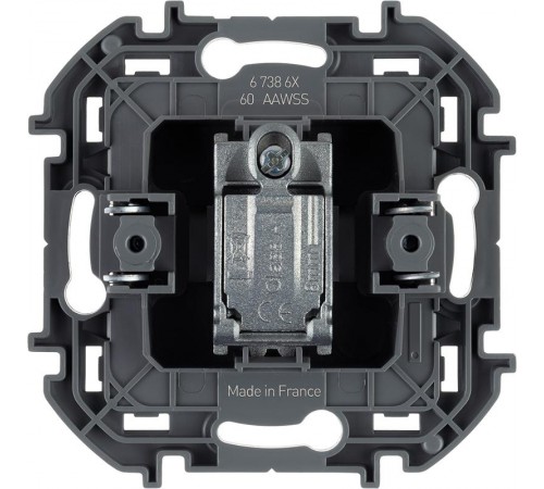 Inspiria Слоновая кость Розетка телевизионная TV проходная С/У 14 дБ 5-862 мГц без рамки  673861  Legrand