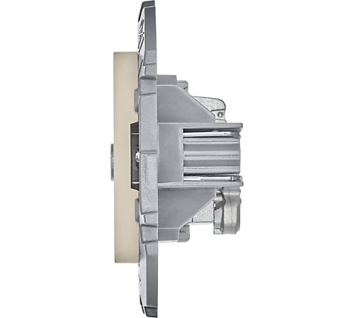 Inspiria Слоновая кость Розетка телевизионная TV проходная С/У 14 дБ 5-862 мГц без рамки  673861  Legrand