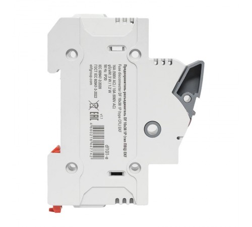 Предохранитель-разъединитель DF 10х38 1Р (тип ПВЦ)   df101-e  EKF