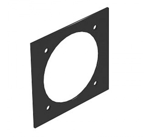 Крышка для напольного бокса Telitank для устройства CEE 94.5x88 мм (ПВХ,черный) (T12L P7S 9011)  7408204  OBO Bettermann