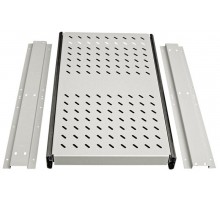 Полка выдвижная WZ-5841-08-00-011 (ш.483мм,г.700мм,максимальная нагр.140кг,6 точек крепл.),сер.(RAL 7035) (аналог WZ-1718-31-00-011 )  54160  Zpas