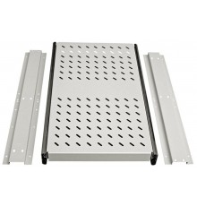 Полка выдвижная WZ-5841-08-00-011 (ш.483мм,г.700мм,максимальная нагр.140кг,6 точек крепл.),сер.(RAL 7035) (аналог WZ-1718-31-00-011 )  54160  Zpas