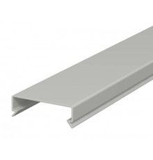 Крышка кабельного канала LK4 40 мм (ПВХ,серый) (LK4 D 40)  6178484  OBO Bettermann