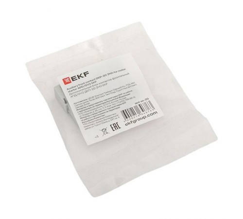 Дополнительный блок контактов фронтальный АПД/GV2 ДКП-20 2НО  apd-ae-20  EKF