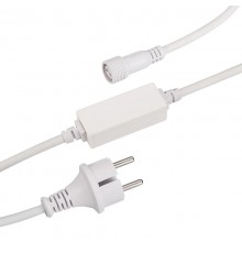 Шнур питания ARD-PRO-STD-1.5M White (230V, 1.6A)  025887  Arlight
