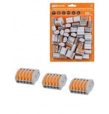 Соединительная клемма СК-415 (2,5мм) (50 шт/блистер)  SQ0527-0018  TDM