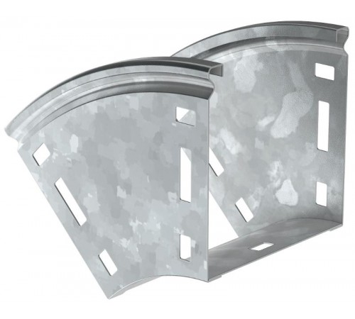 ESCA Поворот плавн. 45град тип В20 80х300мм HDZ  CPV41-0-45-080-300-HDZ  IEK