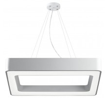 Светильник светодиодный Geometria Quadro SPO-161-W-40K-060 60Вт 4000К 5500Лм IP40 600*600*80 белый подвесной Лт  Б0058892  ЭРА