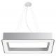 Светильник светодиодный Geometria Quadro SPO-161-W-40K-060 60Вт 4000К 5500Лм IP40 600*600*80 белый подвесной Лт  Б0058892  ЭРА