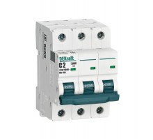 Выключатель автоматический трехполюсный ВА-105 2А C 10кА  13173DEK  DEKraft