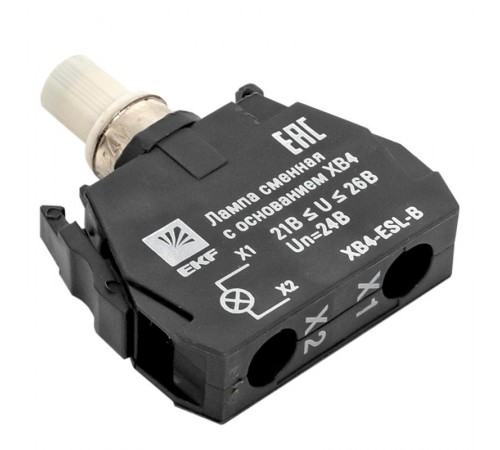 Лампа сменная c основанием XB4 синяя 24В EKF PROxima    XB4-ESL-B   EKF 