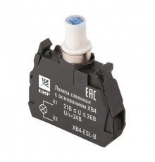 Лампа сменная c основанием XB4 синяя 24В EKF PROxima    XB4-ESL-B   EKF 