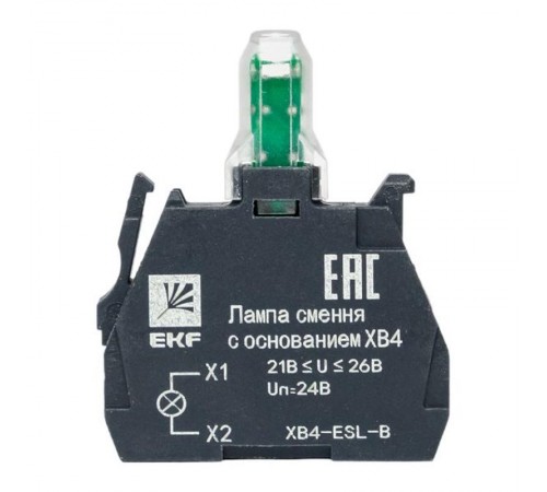 Лампа сменная c основанием XB4 синяя 24В EKF PROxima    XB4-ESL-B   EKF 