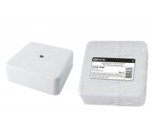 Коробка распределительная КР 75х75х28 о/п белая, IP40, инд. штрихкод  SQ1401-0905  TDM