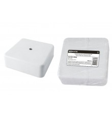 Коробка распределительная КР 75х75х28 о/п белая, IP40, инд. штрихкод  SQ1401-0905  TDM