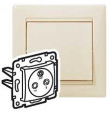 Valena Сл. кость Розетка TV-FM-SAT единственная 2400MHz 1,5дБ  774335  Legrand