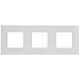 SKANDY Рамка 3-местная SK-F03W арктический белый  SK-M32-K01  IEK