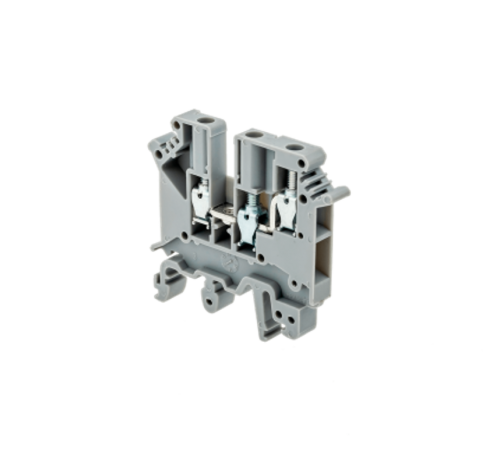 Клемма пружинная трехпроводная, 4 мм2, серая MTS-TO4  88311  ОВЕН