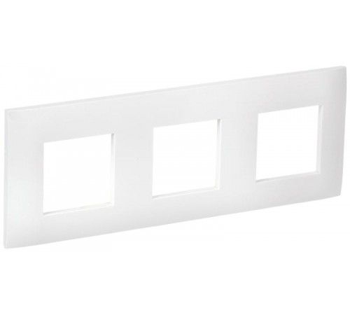 SKANDY Рамка 3-местная SK-F03W арктический белый  SK-M32-K01  IEK